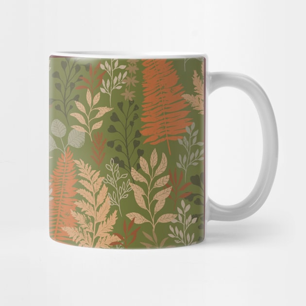 Leaves and branches. Natural Herb. by Irina Skaska